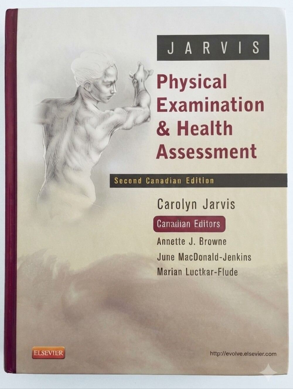 Nursing Textbook - Jarvis Physical Exam & Health Assessment - Hardcover 891pgs